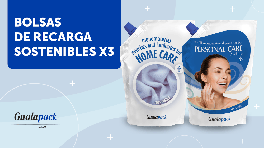 Bolsas de recarga sostenibles x3