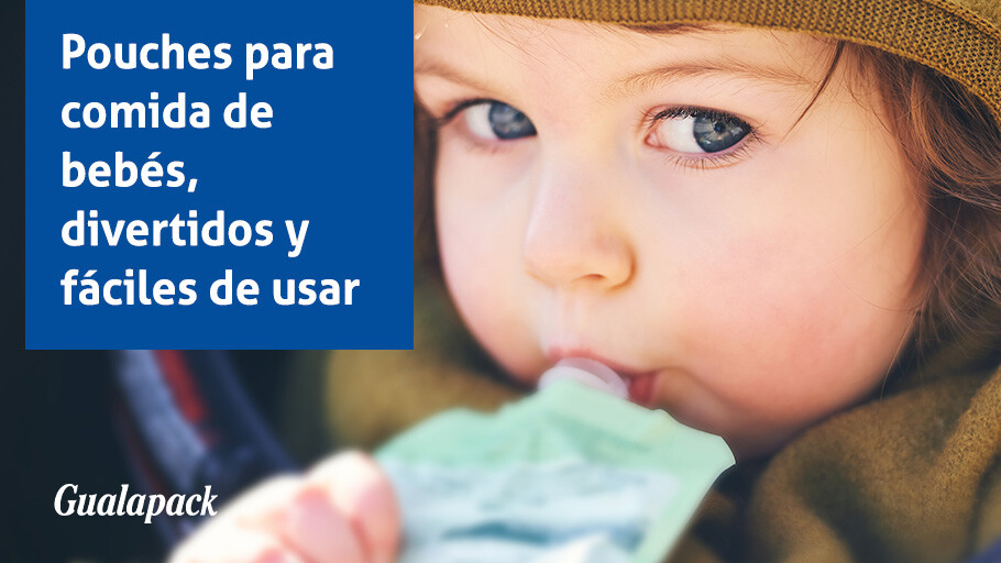 Pouches Gualapack para comida de bebés