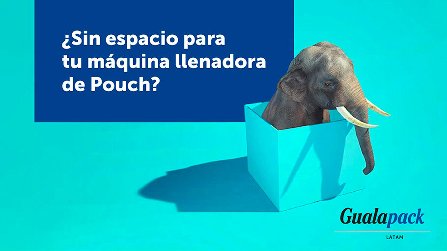 Sin espacio para tu máquina llenadora de pouch?